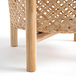 Кашпо на ножках из бамбука Bamboo Decor варинант исполнения - 6 | Loft Concept в Красноярске