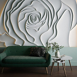 Барельеф ROSE варинант исполнения - 1 | Loft Concept в Красноярске