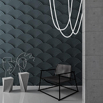 Гипсовая 3D Панель Aura варинант исполнения - 3 | Loft Concept в Красноярске