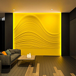 Барельеф BIG WAVE варинант исполнения - 2 | Loft Concept в Красноярске