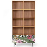 Широкий стеллаж с принтом Elise Rack варинант исполнения - 10 | Loft Concept в Красноярске