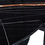 Стол журнальный круглый черный с полкой Inherence варинант исполнения - 3 | Loft Concept в Красноярске