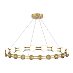 Люстра кольцевая с круглыми светодиодными источниками света Maxine Light варинант исполнения - 7 | Loft Concept в Красноярске