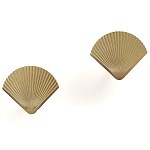 Комплект из 2-х настенных крючков из металла Shell Wall Hooks варинант исполнения - 2 | Loft Concept в Красноярске