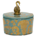 Фарфоровая шкатулка Swan Lake варинант исполнения - 5 | Loft Concept в Красноярске