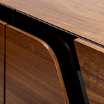 ТВ-тумба с узором из шпона на фасаде Sahara варинант исполнения - 4 | Loft Concept в Красноярске