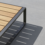 Шезлонг на металлическом каркасе с регулируемой спинкой GUELL Sunbed варинант исполнения - 5 | Loft Concept в Красноярске