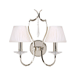 Бра с 2-мя лампами и подвеской из прозрачного стекла Elstead Lighting варинант исполнения - 2 | Loft Concept в Красноярске