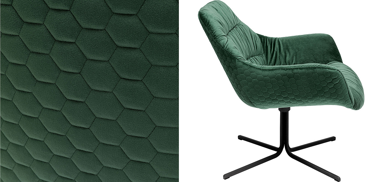 Кресло вращающееся Green Honeycomb - Loft-Concept в Красноярске