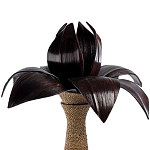 Настольная лампа черная INDONESIAN LAMPS варинант исполнения - 2 | Loft Concept в Красноярске