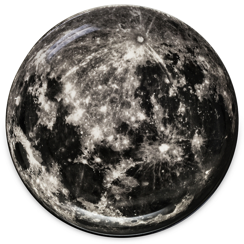 Блюдо Seletti Moon Черный Блюдо Seletti Moon Черный в Красноярске | Loft Concept