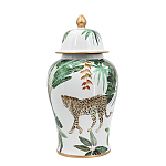 Ваза из фарфора с ручной росписью Leopard Collection  варинант исполнения - 3 | Loft Concept в Красноярске