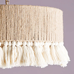 Люстра круглая плетеная с кисточками Solar Glow варинант исполнения - 7 | Loft Concept в Красноярске