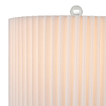 Настольная лампа с прозрачным корпусом и фактурным абажуром Charm and Luxury варинант исполнения - 2 | Loft Concept в Красноярске