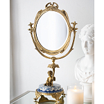 Настольное зеркало в бронзовой рамке Eden Garden варинант исполнения - 4 | Loft Concept в Красноярске