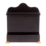 Часы настольные из натурального камня Нефрит с декором в виде Кариатиды Caryatid Stone Clock варинант исполнения - 3 | Loft Concept в Красноярске