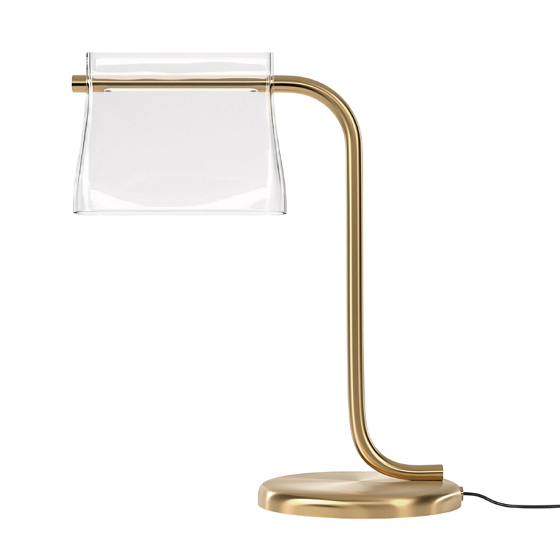Настольный светильник Cabaret 3000К 8Вт Латунь Прозрачный в Красноярске | Loft Concept 