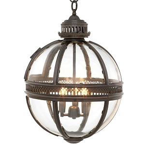 Люстра Lantern Residential Bronze M