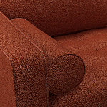 Мебельная ткань Шенилл терракотовый цвет 138 см T4-44 варинант исполнения - 6 | Loft Concept в Красноярске
