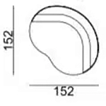 Кушетка Calypso варинант исполнения - 6 | Loft Concept в Красноярске