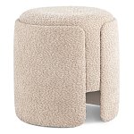 Пуфик Бежевое Букле Poof Alice Beige Boucle  варинант исполнения - 1 | Loft Concept в Красноярске