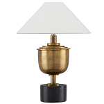 Настольная лампа с конусовидным тканевым абажуром Striving for Excellence варинант исполнения - 2 | Loft Concept в Красноярске