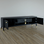 TV-тумба Дизайнерская Elsa Dreams Black варинант исполнения - 3 | Loft Concept в Красноярске