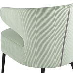 Современное мягкое кресло на металлических ножках Rakush Pistachio варинант исполнения - 7 | Loft Concept в Красноярске