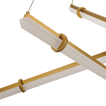 Светодиодная люстра Trumpet Tube Brass 107 варинант исполнения - 3 | Loft Concept в Красноярске