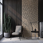 Гипсовая 3D панель с принтографией PM-45 варинант исполнения - 1 | Loft Concept в Красноярске