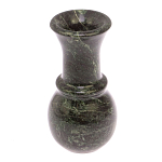 Ваза декоративная для цветов из камня змеевик Vase Serpentine варинант исполнения - 2 | Loft Concept в Красноярске