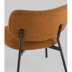 Кресло лаунж Jamie букле горчичный варинант исполнения - 3 | Loft Concept в Красноярске