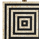 Настольная лампа с квадратным основанием и прямоугольным абажуром Neat Lines варинант исполнения - 1 | Loft Concept в Красноярске