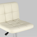 Барный стул с сиденьем молочного цвета Honory варинант исполнения - 7 | Loft Concept в Красноярске