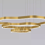 Люстра подвесная с 3-мя ассиметричными светодиодными лампами Golden Current варинант исполнения - 3 | Loft Concept в Красноярске