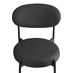 Стул мягкий Alfie Chair черный варинант исполнения - 5 | Loft Concept в Красноярске