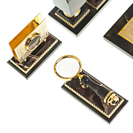 Настольный письменный набор из яшмы и долерита в подарочной упаковке Manager Organizer варинант исполнения - 7 | Loft Concept в Красноярске