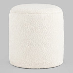 Дизайнерский Пуф Букле Poof Alice White Boucle  варинант исполнения - 5 | Loft Concept в Красноярске