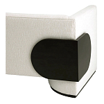 Дизайнерский Двухместный диван Florida Sofa  с элегантным деревянным декором  варинант исполнения - 4 | Loft Concept в Красноярске