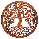 Панно из дерева Mythosream Panel With Trees варинант исполнения - 1 | Loft Concept в Красноярске