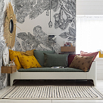 Зеркало с бахромой WICKER MIRROR 100 варинант исполнения - 4 | Loft Concept в Красноярске