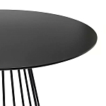 Круглый обеденный стол с основанием в виде конуса Dining table in Loft Style варинант исполнения - 2 | Loft Concept в Красноярске