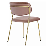 Стул Singer Chair без подлокотников Розовый Велюр варинант исполнения - 3 | Loft Concept в Красноярске