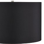 Настольная лампа с белым фактурным корпусом и черным абажуром Twisted варинант исполнения - 2 | Loft Concept в Красноярске