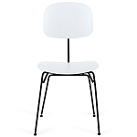 Стул на металлических ножках Travis Chair White варинант исполнения - 2 | Loft Concept в Красноярске