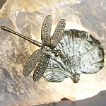 Бра Декоративный лист с стрекозой Glacial Fragment варинант исполнения - 1 | Loft Concept в Красноярске