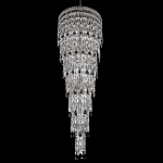 Люстра многоярусная каскадная с хрустальными подвесками Roul Crystal Light варинант исполнения - 2 | Loft Concept в Красноярске