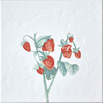 Плитка с узором Земляника варинант исполнения - 2 | Loft Concept в Красноярске