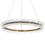 Кольцевая люстра с хрустальным декором Rowan Crystal Ring Horizontal Chandelier варинант исполнения - 1 | Loft Concept в Красноярске