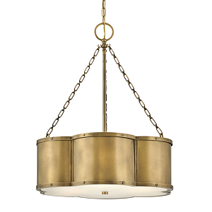 Люстра подвесная волнистой формы Hinkley